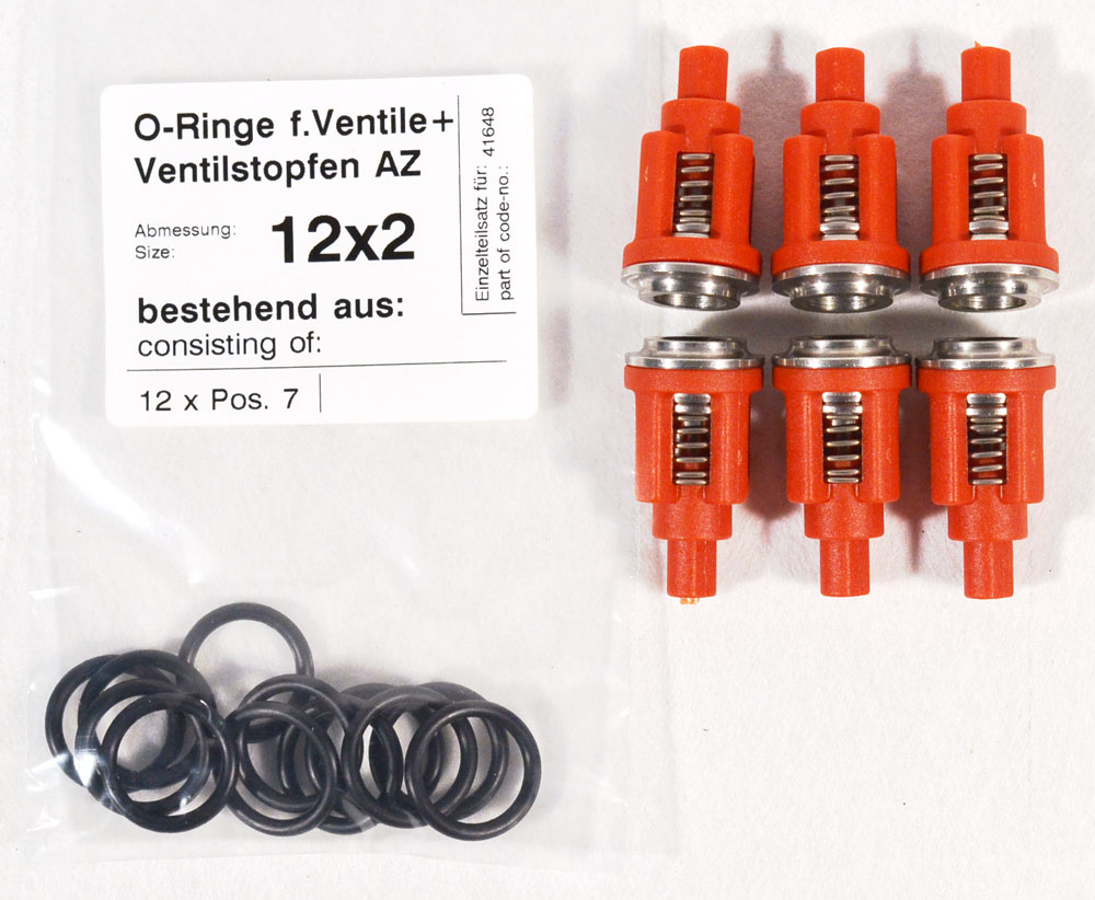 Rep-Satz Ventile, AZ-Pumpe